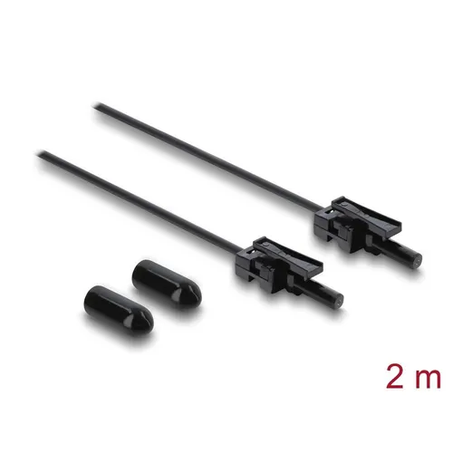 Delock LWL POF Kunststoff Kabel HFBR 4532-4532Z Simplex Stecker zu...
