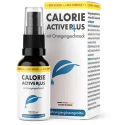 Calorie Active Plus Spray (30 ml) - Erfrischendes Spray für den Alltag, ideal für Sport und unterwegs. Mit hochwertigem MCT-Öl und Guarana, vegan und glutenfrei. Praktische Anwendung mit Sprühkopf, reicht für ca. 250 Sprühstöße. Neue Formel und Design.