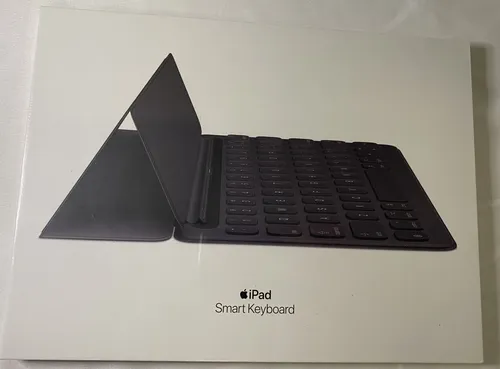 Apple iPad Smart Keyboard QWERTZ Charcoal Gray A1829 - Taschen & Hüllen, hochwertiges Apple Smart Keyboard für ein optimales Tipp-Erlebnis und Schutz für Ihr iPad.