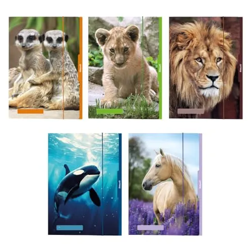 Pelikan Sammelmappe A3, Tiere sortiert - keine Auswahl möglich, 1 Stück