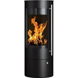 Olsberg Kaminofen Palena Compact 10 kW - Wasserführender Stahl-Kamin - Kaminofen für effizientes Heizen mit 10 kW, ideal für moderne Wohnräume. Variable Wärmesteuerung und hoher Wirkungsgrad von 84% sorgen für wohlige Wärme.