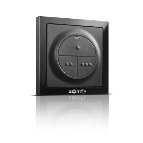 Somfy 1870781 - Funkwandtaster 3-Kanal zur Steuerung von bis zu 3 io-Antrieben
