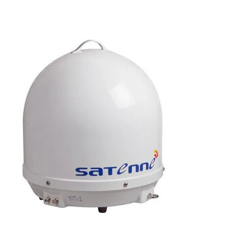 Satenne PS2 Megasat Campingman Portable TAS Twin Auto Skew - Satellitenempfänger mit automatischer Skew-Funktion für flexibles Camping, ideal für mobilen TV-Empfang unterwegs.