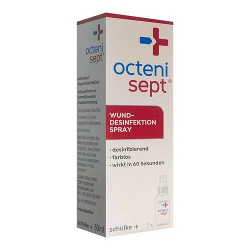 octenisept Wund-Desinfektion Spray mit Sprühpumpe Lösung 50 ml