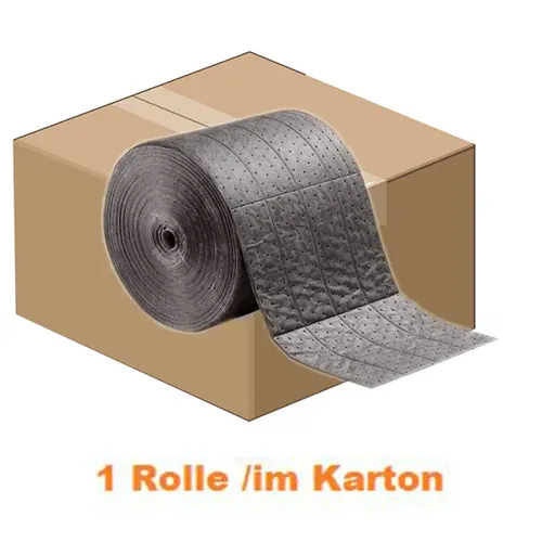 New Pig Absorptionsrolle Rip-&-Fit® - Papierrolle zur Absorption von 74,3 L, perforiert für einfache Anpassung und hohe Langlebigkeit bei anspruchsvollen Reinigungsaufgaben.