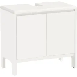 OTTO products Waschbeckenunterschrank Jorrick 60 cm, Kiefer - Waschbeckenunterschrank aus massivem Kiefernholz mit Bio-Öl/Wachs behandelt, nachhaltig und langlebig, ideal für ein modernes Badezimmer.