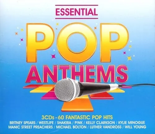 Essential Pop Anthems - 3 CD-Box, Britney Spears, Altered Images, Pink u.v.m.