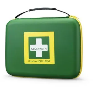 Cederroth First Aid Kit Large DIN 13157 - Umfangreiches Erste-Hilfe-Set für den professionellen Einsatz, ideal für Betriebe und große Veranstaltungen.