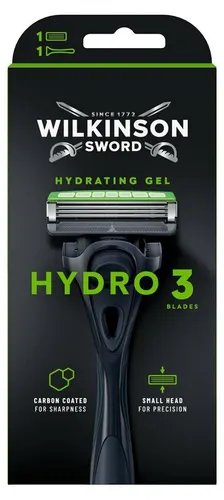 Hydro 3 Black Edition Rasiermesser + 1 Kopf