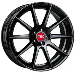 TEC-SPEEDWHEELS GT 7 Felge schwarz-glanz 22 Zoll - Aluminium Felge GT 7 in Schwarz Glänzend, ideal für sportliche Fahrzeuge mit 5 Löchern und ET20, bietet maximale Traglast von 950 kg.