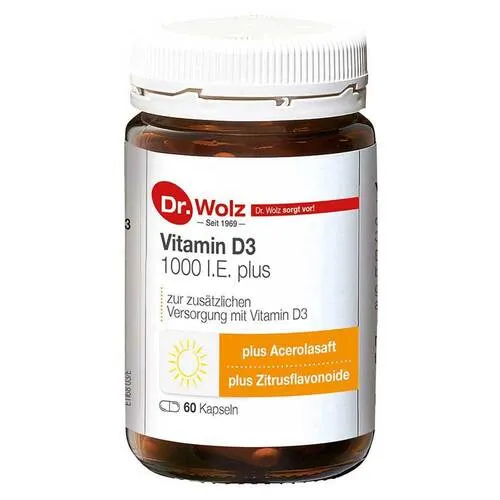 Vitamin D3 1000 I.E. plus Dr. Wolz Kapseln 17 g