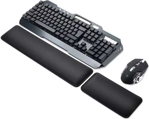 MAXLVL Tastatur-Handballenauflage Set für Tastatur und Maus (2-St), hochwertig und bequem