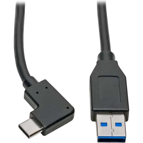 Tripp Lite USB Typ C Stecker auf USB Typ A Kabel 3FT - Hochwertiges 3FT USB Kabel für zuverlässige Datenübertragung, ideal für den täglichen Gebrauch und kompakt für einfache Handhabung.