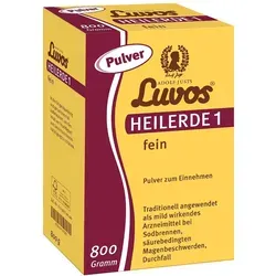Luvos Heilerde 1 Fein Pulver - Mild wirkendes Pulver zur Unterstützung der Magen-Darm-Funktion, vielseitig einsetzbar und einfach in der Anwendung mit Wasser oder Tee.