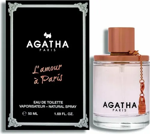 Agatha Paris L'Amour A Paris Eau De Toilette - Feminines Parfum von Agatha Paris, 50 ml, mit einem romantischen Duft, der die Liebe in Paris einfängt.