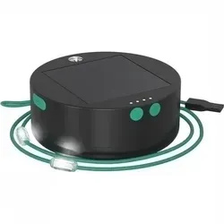 MPOWERD Luci-Solar-Lichterkette und Handy-Ladegerät - Weihnachtsbeleuchtung mit 100 Lumen, 20 Stunden Laufzeit, solar- oder USB-aufladbar, ideal für Camping, Pool und Terrasse