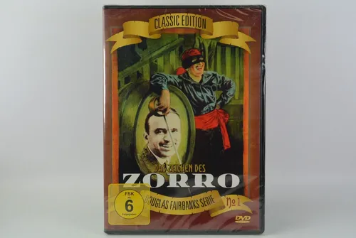 Das Zeichen des Zorro - DVD - Douglas Fairbanks Serie - Nr. 1 - Neu & OVP