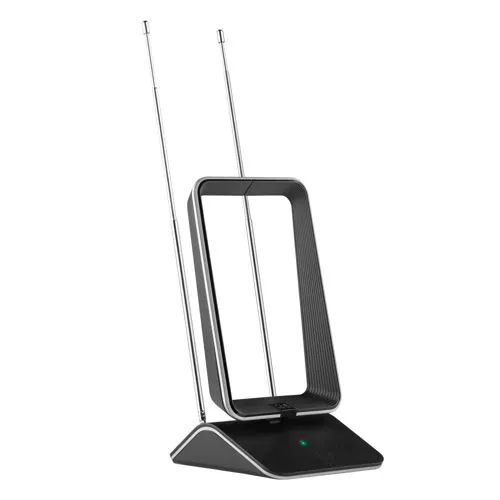 One for All SV 9465-5G - Passive DVB-T T2 Teleskopantenne, automatische Verstärkungskontrolle und integrierte 5G LTE Filter für optimalen Empfang