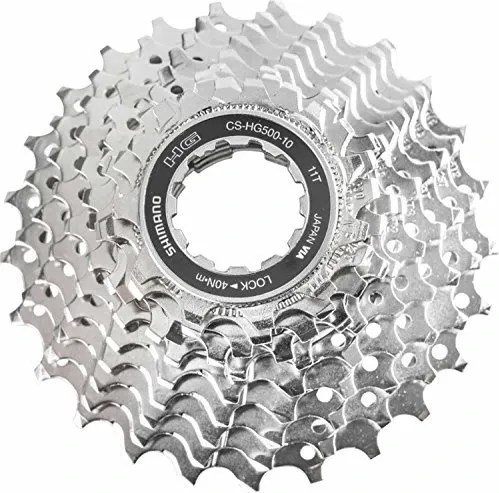 Shimano Tiagra CS-HG500 10-fach Kassette 11-25 - Veloantrieb, hochwertige 10-fach Kassette mit präziser Schaltung und langlebiger Leistung für anspruchsvolle Radfahrer.