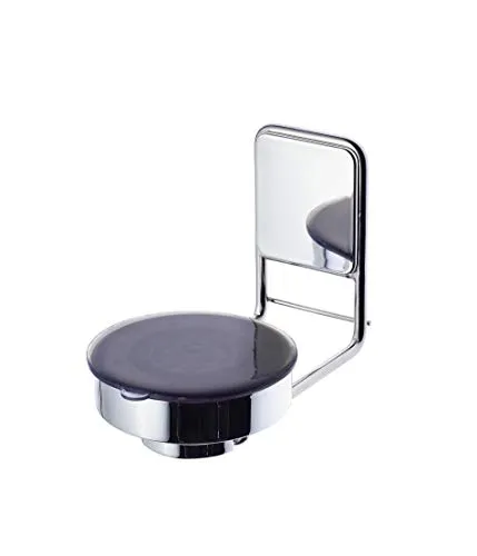 Ridder Badaccessoire-Set Wandhalterung Invisible - Bad-Accessoires Set mit innovativem Vakuum-Saugnapf, der bis zu 5 kg hält – ideal für ein aufgeräumtes Badezimmer ohne Bohren!