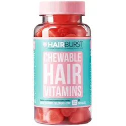 Kauwe Haar Vitamine (60 Gummis) - Haarpflege in leckerer Form - Sportnahrung mit köstlichen, vegetarischen und veganen Gummis für gesundes Haar. Enthält Biotin, Kollagen und wichtige Vitamine für optimale Haargesundheit.