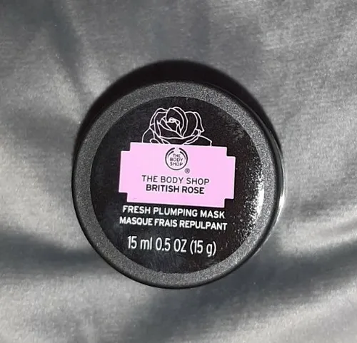 The Body Shop "British Rose" Feuchtigkeitsspendende Gesichtsmaske 15 ml  Neu!