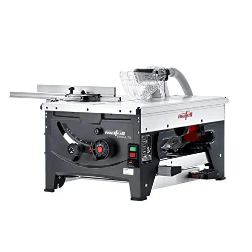 Mafell ERIKA Unterflur-Zugsäge ERIKA 70 - Professionelle Tischkreissäge für präzise Schnitte bis 72 mm, ideal für Holzarbeiten. Inklusive Ständer und Sägeblätter, perfekt für Handwerker und Tischler.