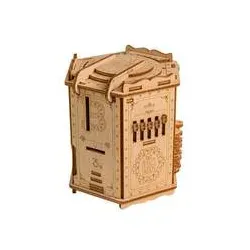 FORT KNOX PRO 3 IN 1 - 3D PUZZLE GAME - Gesellschaftsspiel mit spannenden Rätseln, hergestellt aus umweltfreundlichem Birkenholz. Erlebe ein einzigartiges Escape-Abenteuer im eigenen Zuhause!