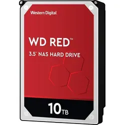 Western Digital WD Red 10 TB interne NAS Festplatte (3,5 Zoll, WD101EFAX) - Zuverlässige 10 TB NAS-Festplatte für 24/7-Betrieb, speziell entwickelt für NAS-Systeme mit bis zu 8 Schächten. Genießen Sie hohe Leistung und optimale Datensicherheit.