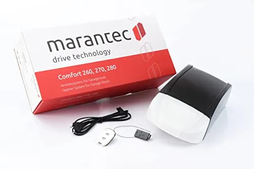 Marantec Comfort 270 Garagentorantrieb Set - Tore-Zubehör: Kompakter elektrischer Torantrieb für Garagentore bis 165 kg, inklusive Handsender und einfacher Montage. Höchste Sicherheit durch bi.linked Funktechnik.