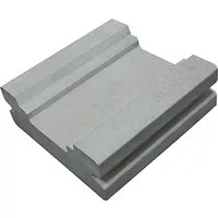 Diephaus Kabel-und Schlauchkanal oder Fundamentstein Agona Grau 22 x 22 x 8 cm