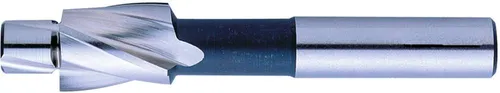 Flachsenker mit zylindrischem Schaft, für Kernloch, HSS, Oberfläche blank für Gewinde: M6
