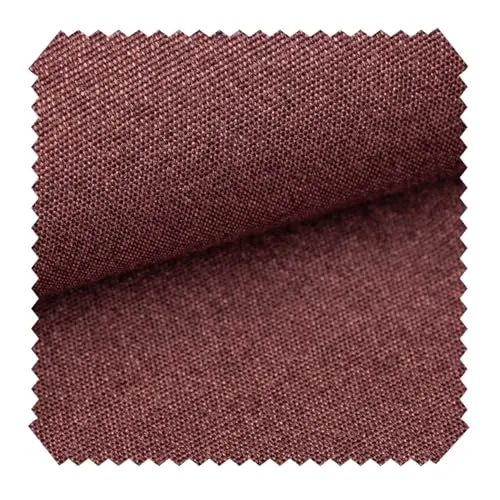 novely® JUKENAU Melierter Möbelstoff - Robuster Mediterraner Polsterstoff - Pflegeleichte Meterware 1lfm | Farbe: 04 Oxidrot