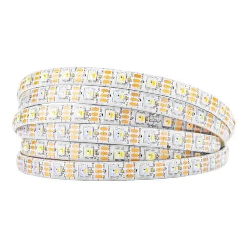 BTF-LIGHTING RGBW RGBNW Naturweiß SK6812 (ähnlich WS2812B) 5m 60LEDs/Pixels/m 300LEDs Individuell adressierbar Flexibel 4 farbe in 1 LED Traumfarbe LED Streifen Wasserdicht IP65 DC5V