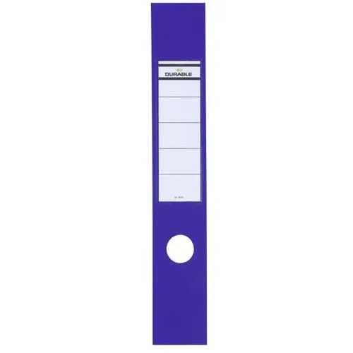Durable Ordnerrücken-Etiketten ORDOFIX, blau 70mm