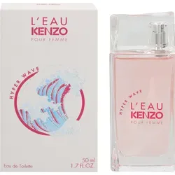 Kenzo L'Eau Kenzo Pour Femme Hyper Wave 50 ml Eau de Toilette Spray - Damenparfum mit erfrischenden, blumigen Noten, ideal für jeden Anlass. Genießen Sie die Leichtigkeit und Eleganz des Hyper Wave Duftes.