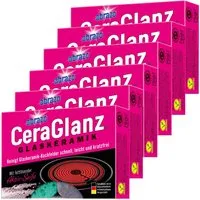 abrazo Schwämme CeraGlanz Glaskeramik 6 x 2 Stück