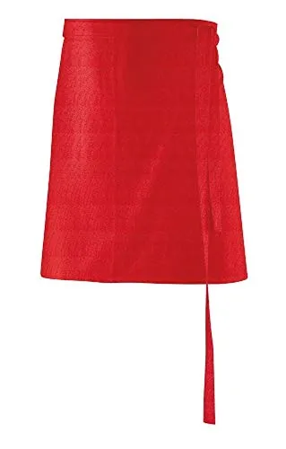 Vorbinder, Schürze 45x80 cm in Rot LxB aus 65% Baumwolle - 35% Polyester
