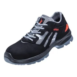 ATLAS Sicherheits-Halbschuh FLASH 2000 ESD - Leichter Sicherheitsschuh, 1450 g, Schuhweite 10, ideal für ESD-Arbeitsplätze