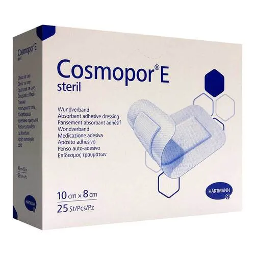 Cosmopor E steril Wundverband 8x10 cm - 25 St - Arzneimittel: Hochwertiger, steriler Wundverband für optimale Wundversorgung, ideal für die schnelle Heilung.