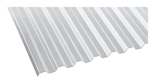 Deluxe Polycarbonat Profilplatte "Die Elefantenplatte" - Hochwertige gerillte Trapezplatte aus Polycarbonat, ideal für langlebige Überdachungen und UV-beständig.