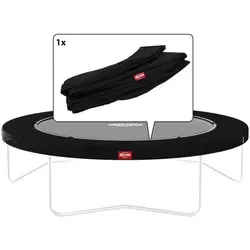 BERG Schutzrand für Favorit Regular 430 Trampolin, schwarz - Trampolin-Zubehör mit hochwertigem, UV-beständigem PVC-Material und Schaumstoffpolsterung für sicheren Sprungspaß und Schutz der Federn.