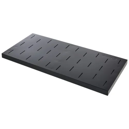 Gravity KS RD 1 - Auflagetisch für Keyboard - Laptop-Ständer aus pulverbeschichtetem Stahl, ideal für DJ-Controller und Mischpulte, mit Belüftungsschlitzen und hoher Belastbarkeit bis 60 kg.