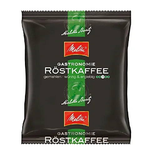 Melitta Professional Gastro Filterkaffee - 85 x 70g gemahlen - Kaffee, ideal für Gastronomie und Events, bietet ein vollmundiges Aroma für perfekte Kaffeepausen.