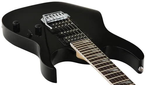 GRG170DX-BKN Black-Night E-Gitarre - E-Gitarre der GRG Gio-Serie mit 5-Weg Schalter und Infinity R Pickups für kraftvollen Sound, ideal für Einsteiger und Fortgeschrittene.