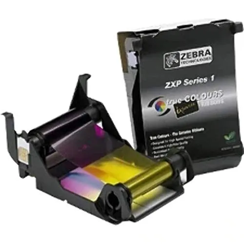 Zebra, Farbband, YMCKO, passend für Zebra ZXP Series 1