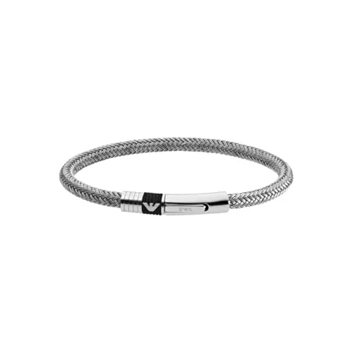 Herren Armband EMPORIO ARMANI EGS162304019 - Edelstahl Armband für Herren, stilvolles Design mit 19 cm Größe, ideal für elegante Anlässe oder den Alltag.