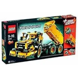 LEGO TECHNIC Knickgelenk-Laster 8264 - LEGO® Bausatz für Baumaschinenfans, ab 7 Jahren. 2-in-1-Modell: Kipplaster kann in einen Spielzeugbagger umgebaut werden. Fördert technische Fähigkeiten und kreatives Rollenspiel.
