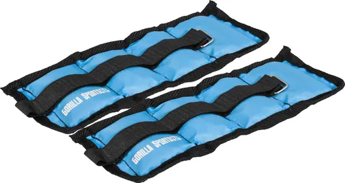 GORILLA SPORTS® Gewichtsmanschetten - 2er Set, verstellbar, für Arm und Bein - Entdecken Sie die GORILLA SPORTS Gewichtsmanschetten im praktischen 2er Set. Ideal für effektives Training zu Hause oder im Studio, um die Intensität beim Joggen, Krafttraining und mehr zu steigern.