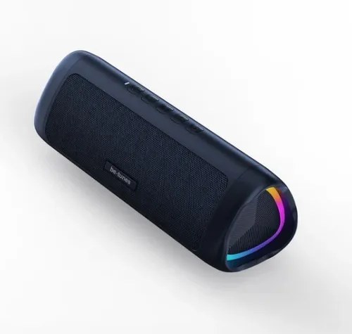 be-tunes Bluetooth Lautsprecher ??  24 std. Akku ??Kleine Musikbox mit LED-Licht